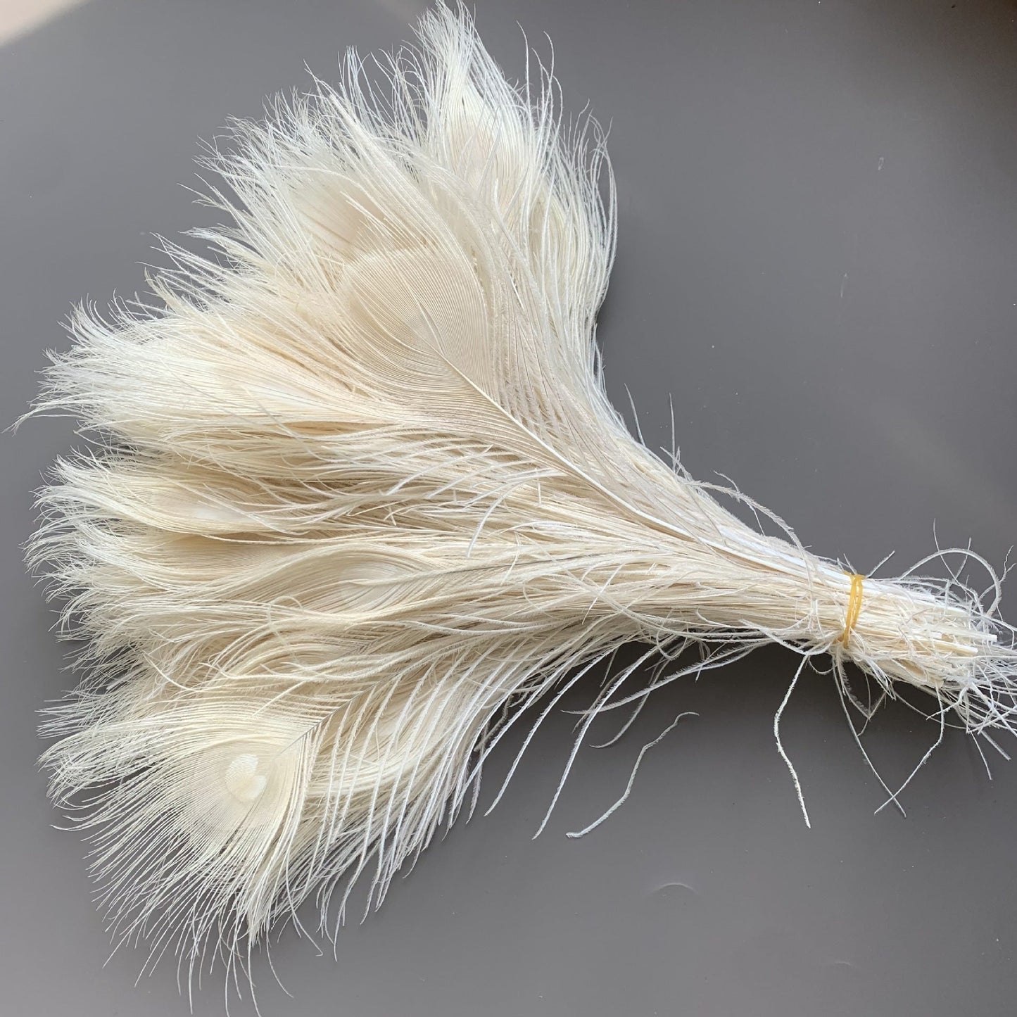 Natural Peacock Fur Wholesale Feather Ornaments Dust Duster Decorative Materials Accessories Clothing Accessories Edge Feather Peacock Real Hair