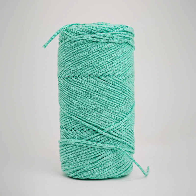 200G Hardened 2Mm Hollow Cotton Thread Woven Bag Material Bag Hand-Woven Hollow Thread Round Strand Medium Thick Simple Thread