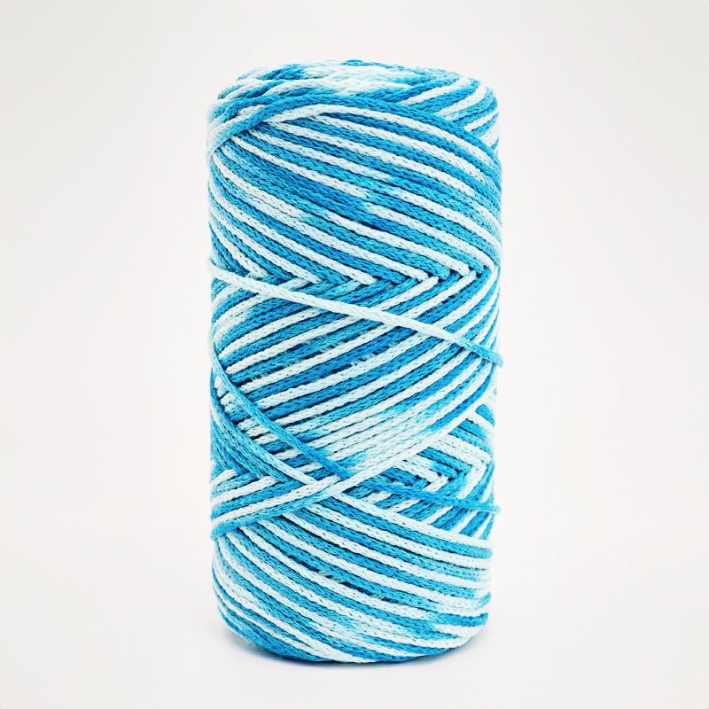 200G Hardened 2Mm Hollow Cotton Thread Woven Bag Material Bag Hand-Woven Hollow Thread Round Strand Medium Thick Simple Thread