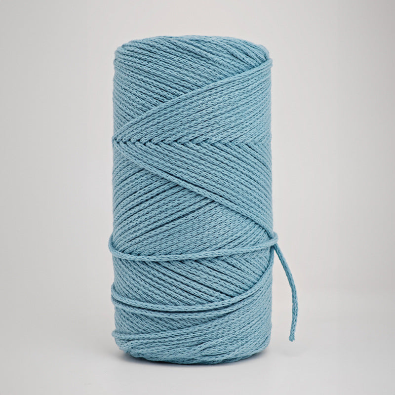 200G Hardened 2Mm Hollow Cotton Thread Woven Bag Material Bag Hand-Woven Hollow Thread Round Strand Medium Thick Simple Thread