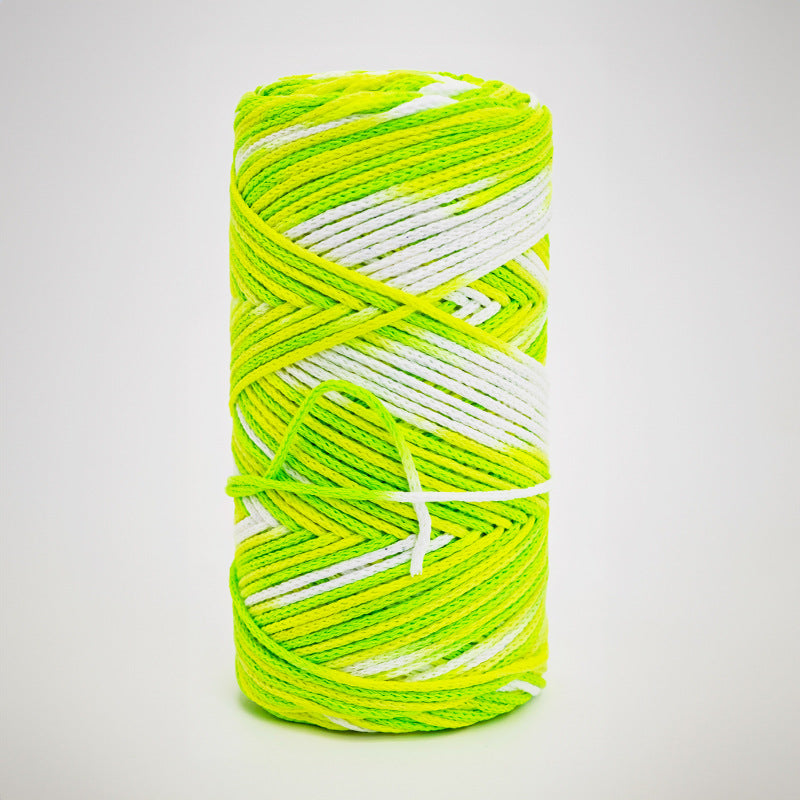 200G Hardened 2Mm Hollow Cotton Thread Woven Bag Material Bag Hand-Woven Hollow Thread Round Strand Medium Thick Simple Thread