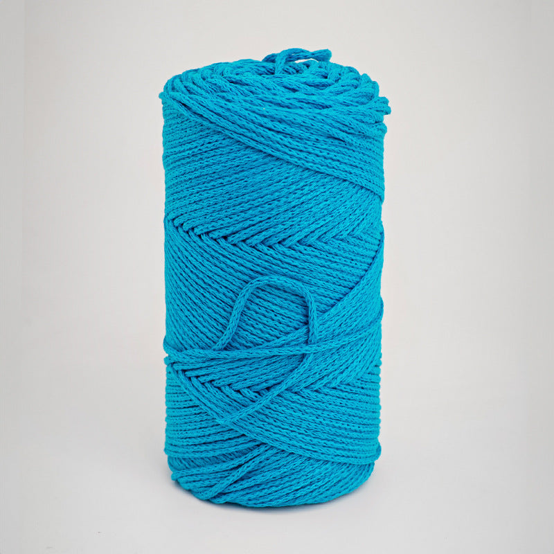 200G Hardened 2Mm Hollow Cotton Thread Woven Bag Material Bag Hand-Woven Hollow Thread Round Strand Medium Thick Simple Thread